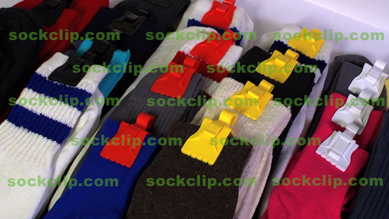  The Amazing Sock Clip Sock Holder, Original Assorted